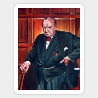 Sir Winston Churchill Magnet